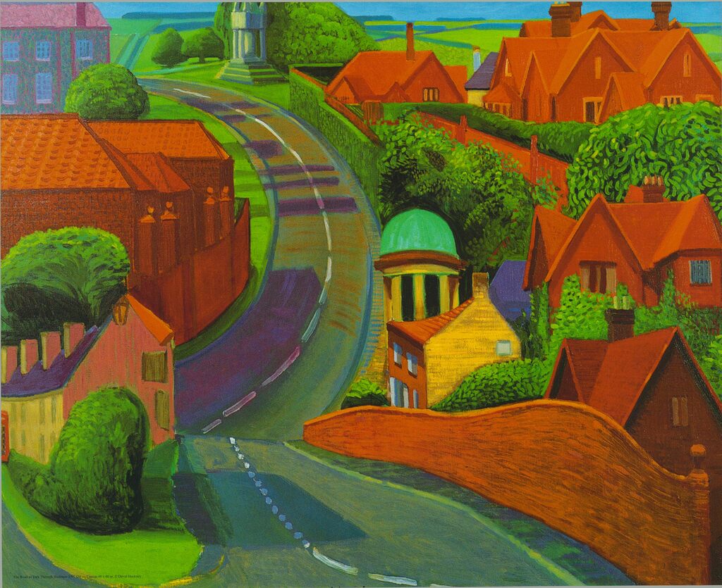The Road to York Through Sledmere, image 1