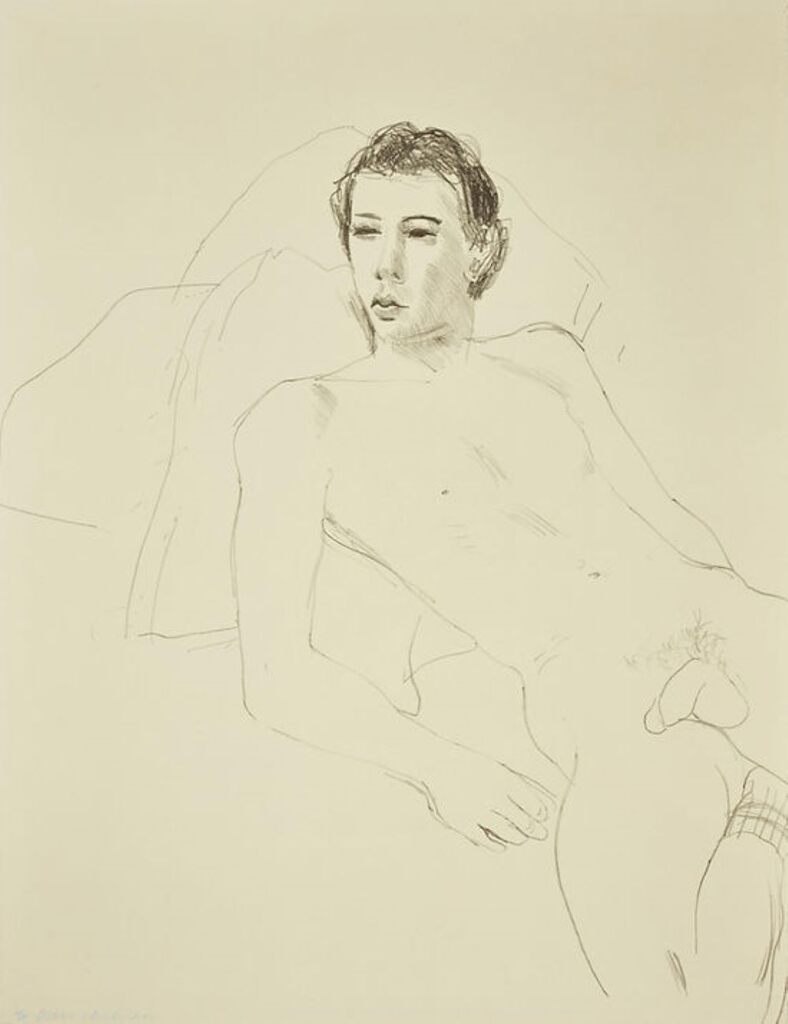 Gregory Reclining (Nude)