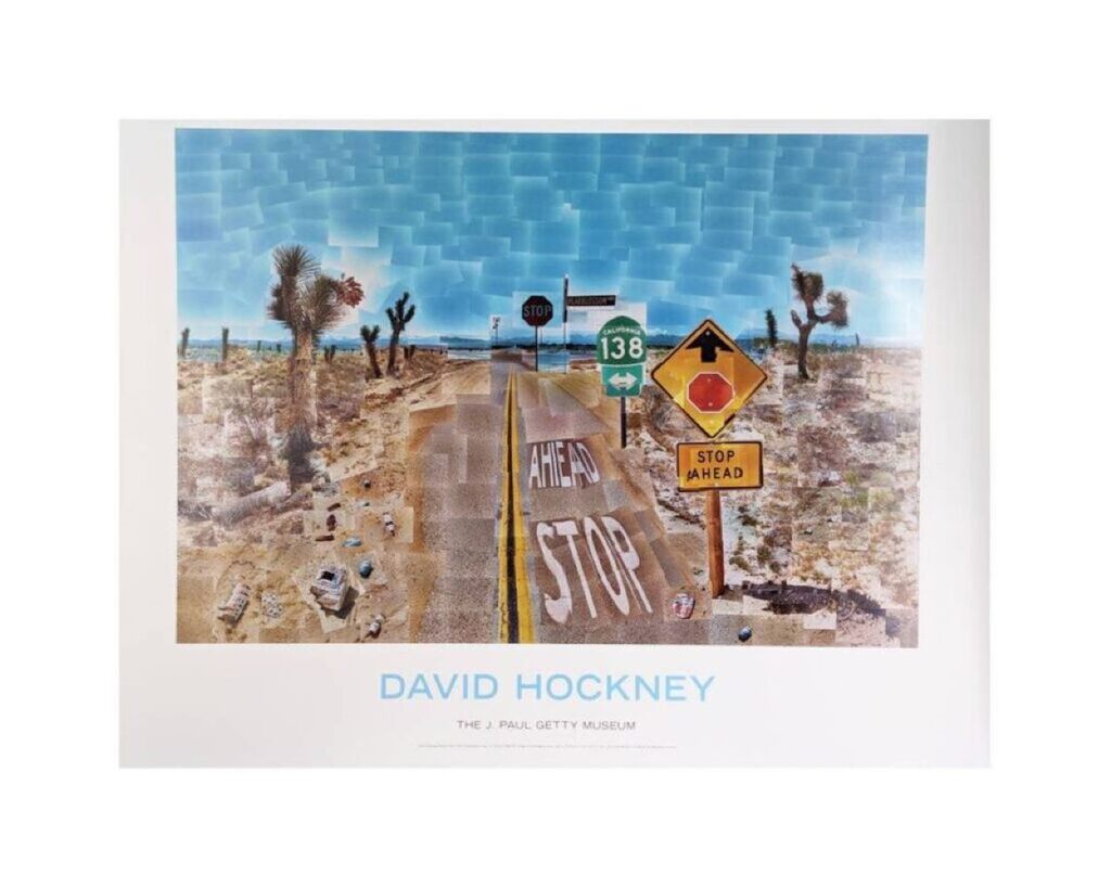 David Hockney, Pearblossom Highway, 1986