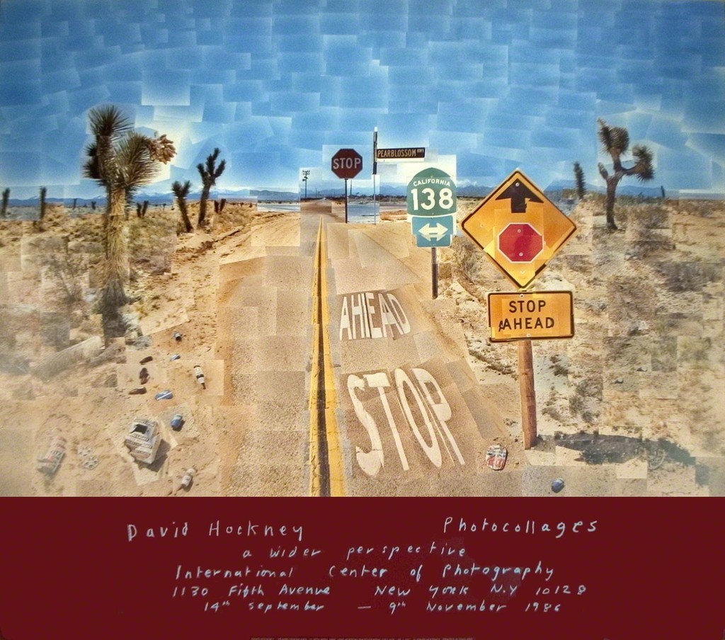 David Hockney, Pearblossom Highway, 1986