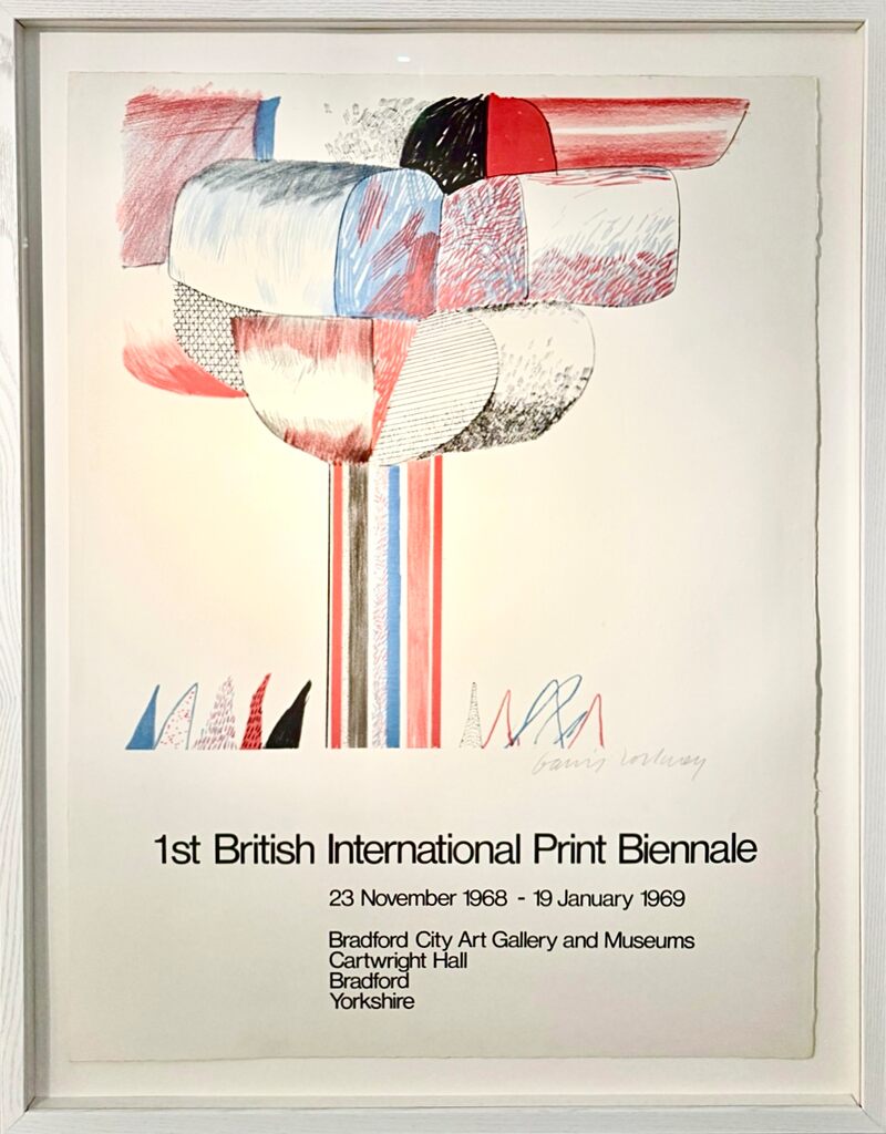 Hand signed '1st British International Print Biennale'