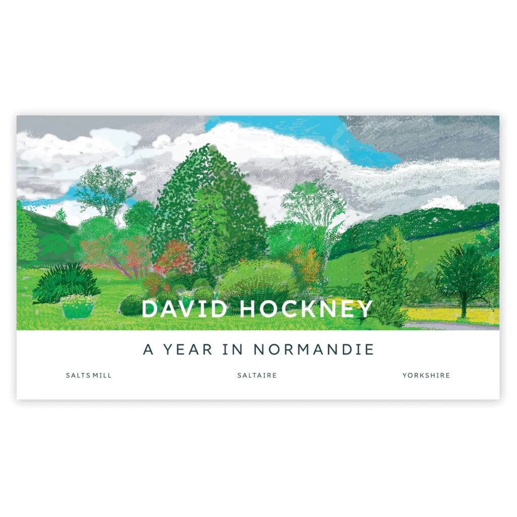 David Hockney, Trees, A Year in Normandie, 2023