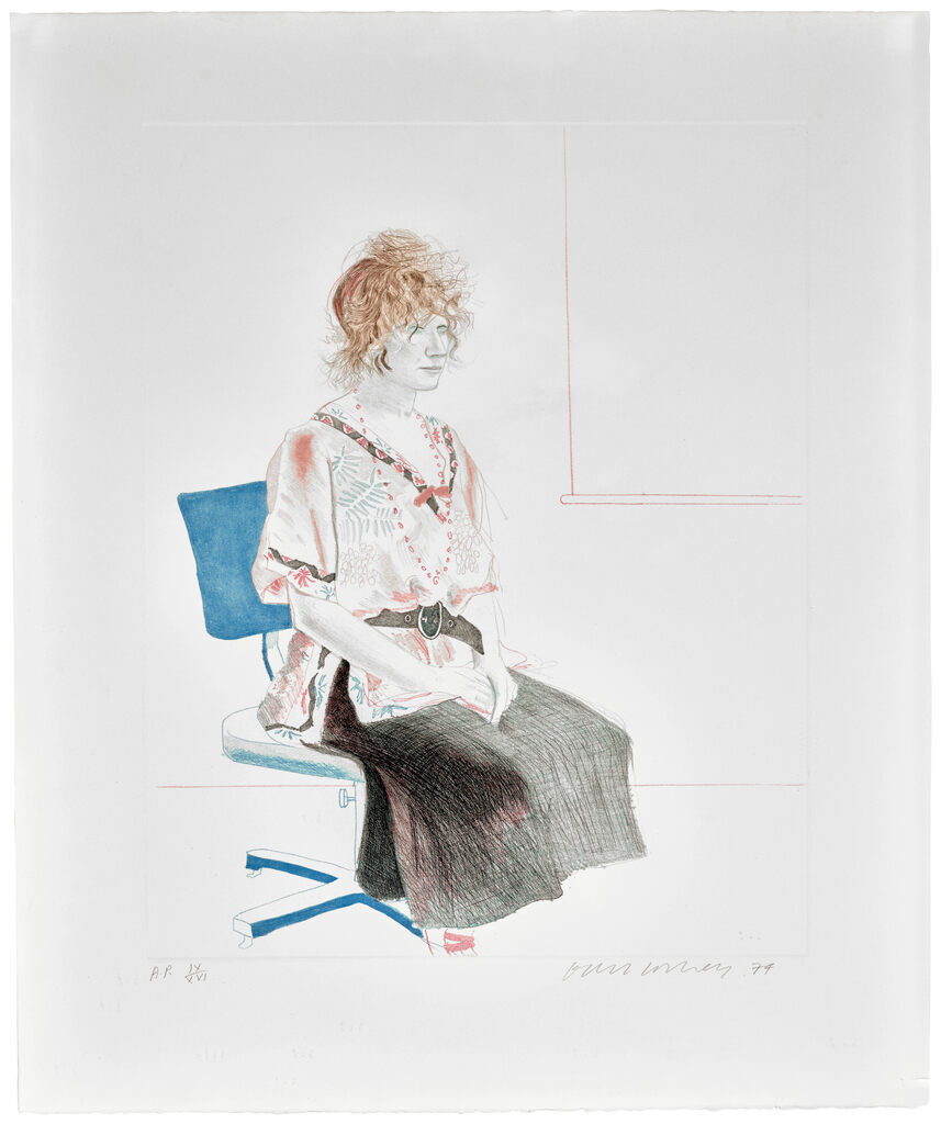 Celia in an Office Chair, image 1