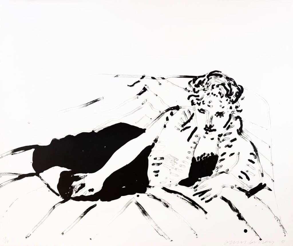 David Hockney, Big Celia Print #1, 1982
