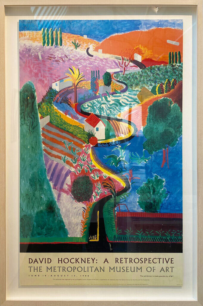 David Hockney, Nichols Canyon, 1988