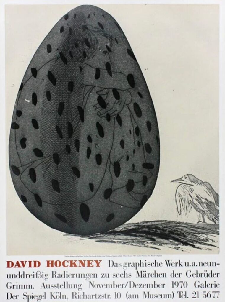 Boy Hidden in an Egg (Galerie Der Speigel), image 1