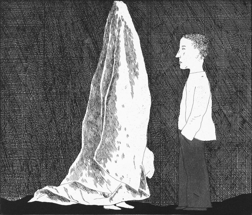 The Sexton Disguised as a Ghost, image 1