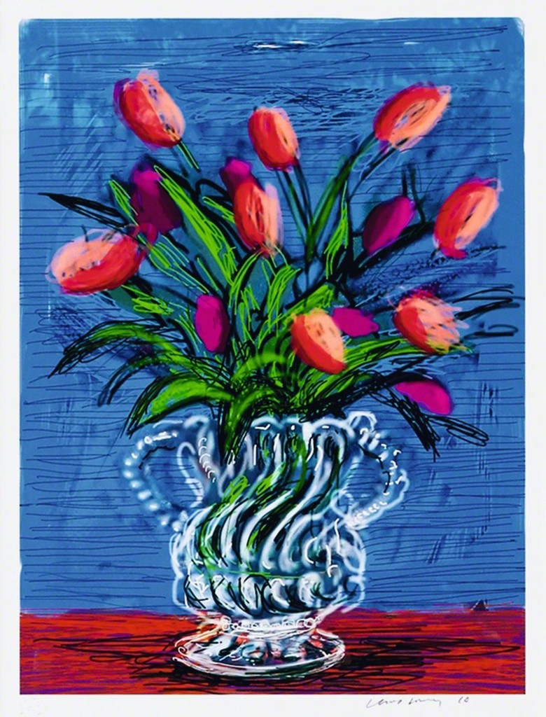 David Hockney, ipad Drawing Untitled, 346, 2010
