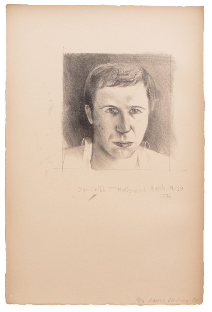 David Hockney, Don Cribb, 1976
