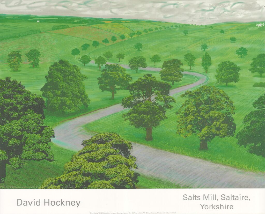 David Hockney, Green Valley, 2008