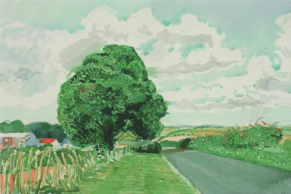 Midsummer Yorkshire with Tree, image 1