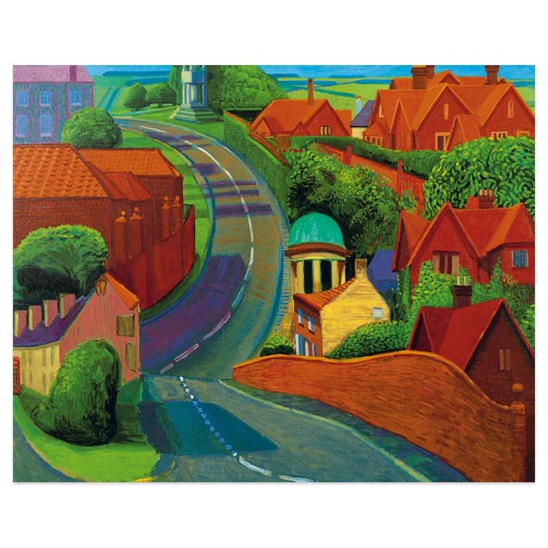 THE ROAD TO YORK THROUGH SLEDMERE, image 1