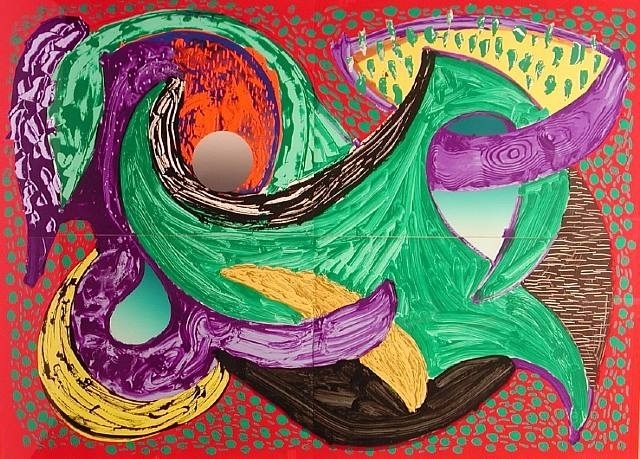 David Hockney, Going Round, 1994