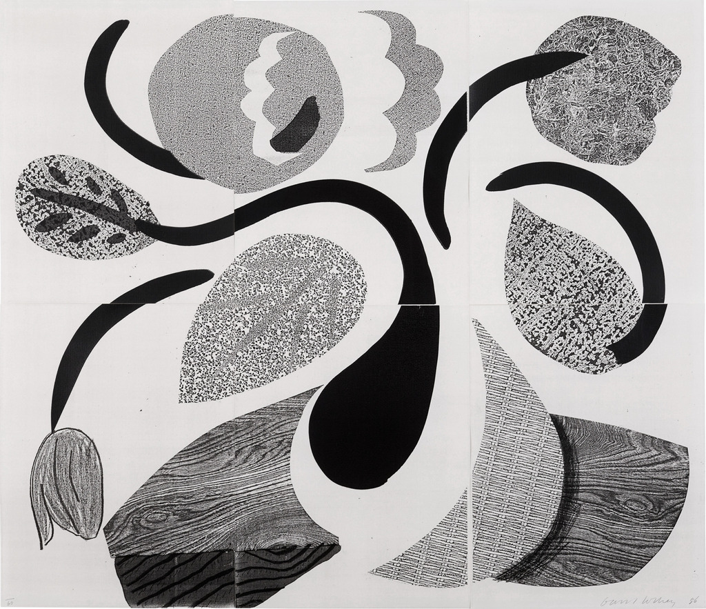 Dancing flowers (1986) (signed), image 1