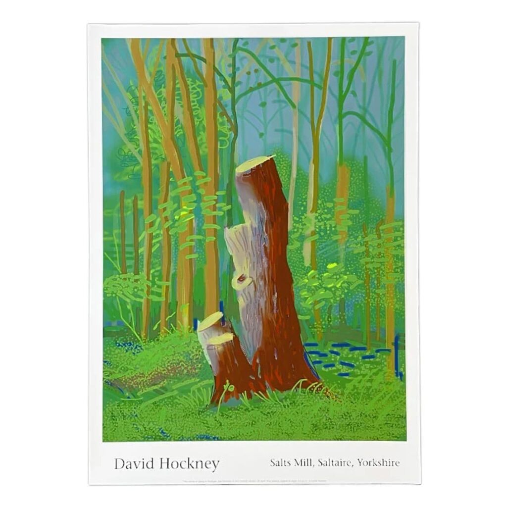 David Hockney, 24th April 2011 - The Arrival of Spring Series, 2011