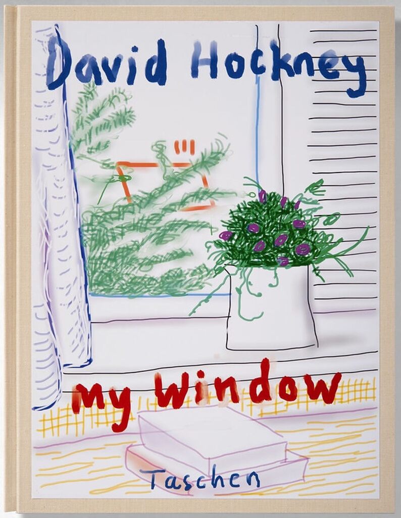 David Hockney, My Window Baby Sumo Book, 2019