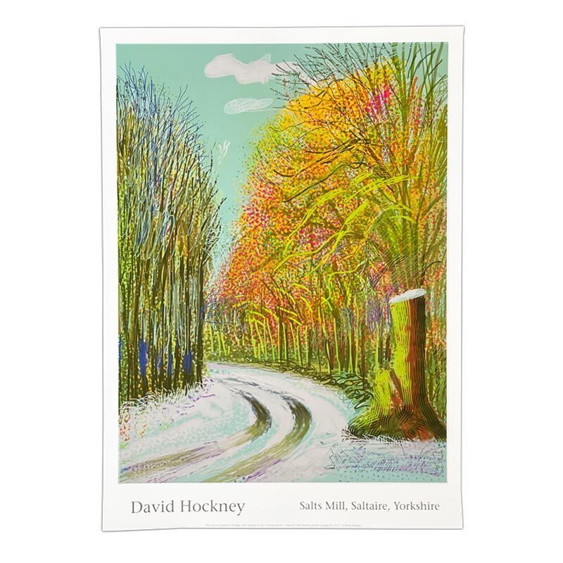 David Hockney, 8th January 2011 - The Arrival of Spring Series, 2011