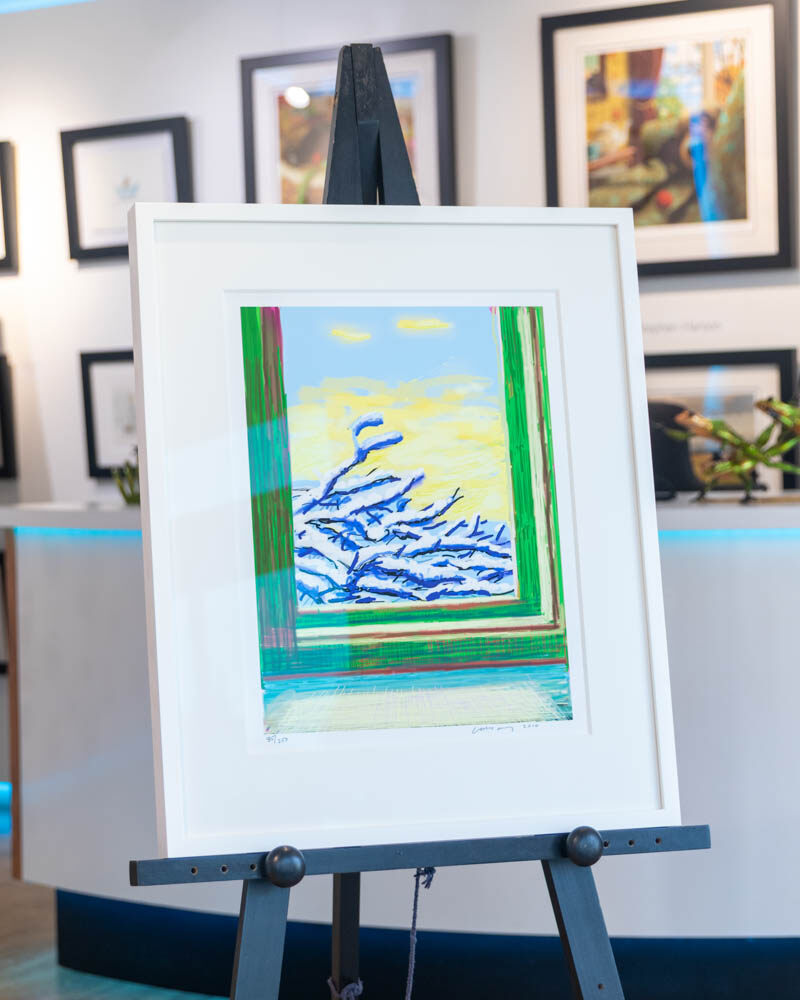 David Hockney, My Window, Art Edition C (No. 501–750), ‘Untitled No. 610’, 23rd December 2010, 2010