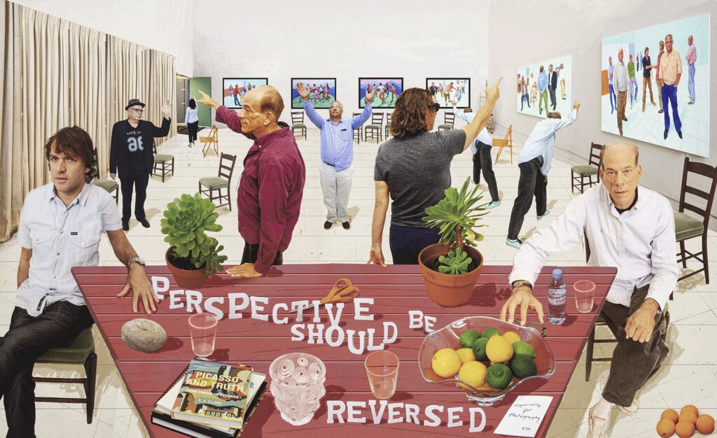 David Hockney, Perspective Should Be Reversed, 2014
