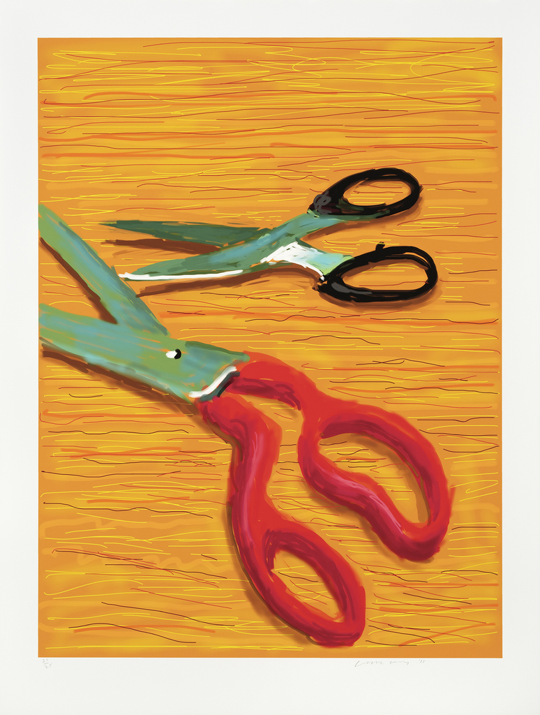 David Hockney, Double Portrait, 2011