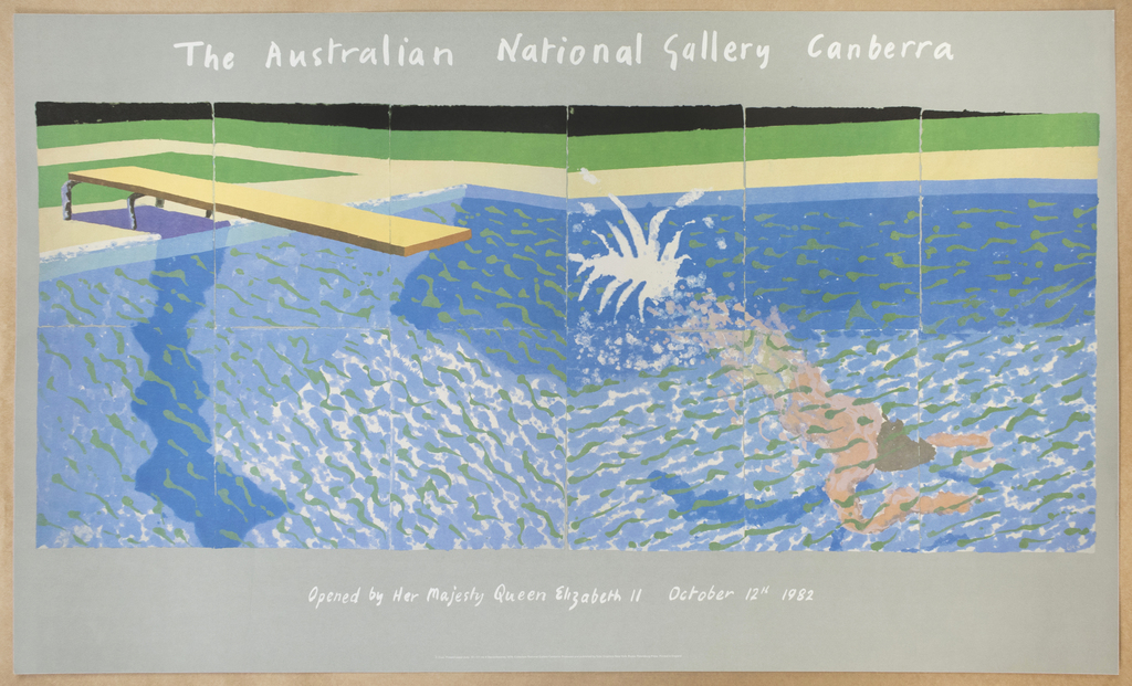 The Australian National Gallery 1982 (The Diver, Paper Pool 17), image 1