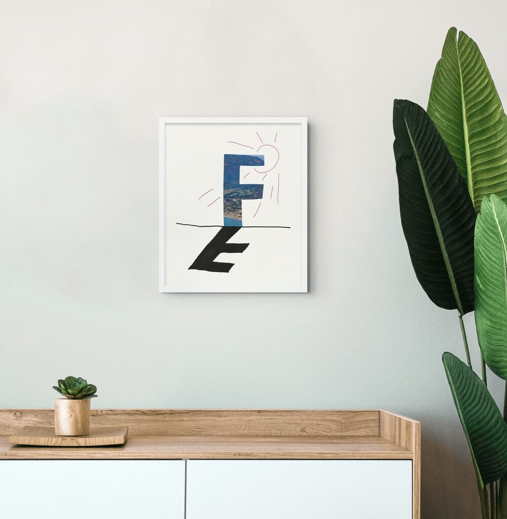 'F', From Hockneys Alphabet, image 1
