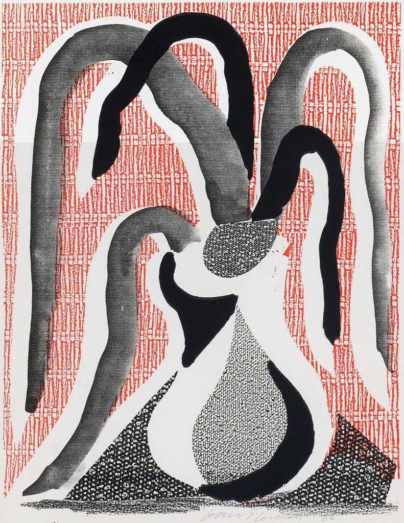 David Hockney, The Drooping Plant, June 1986, 1986