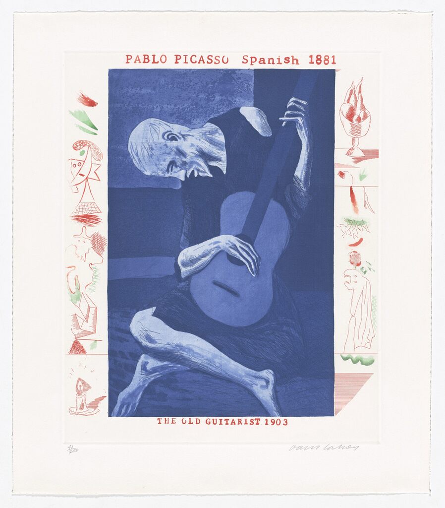 The Old Guitarist, image 1