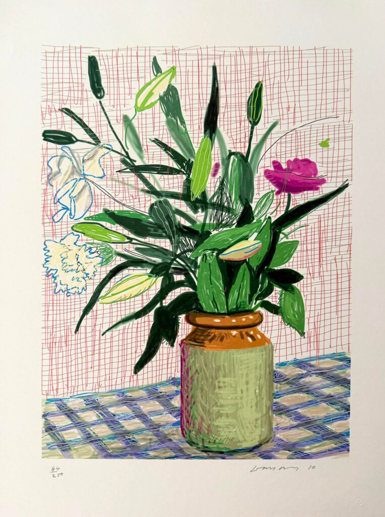 David Hockney, Untitled no. 516, from A Bigger Book: Art Edition D, 2010/2016, 2016