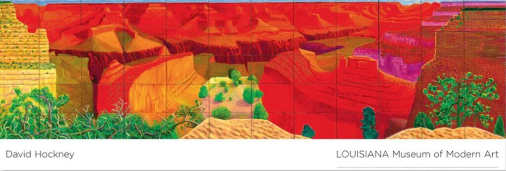 David Hockney, David Hockney A Closer Grand Canyon, 2011