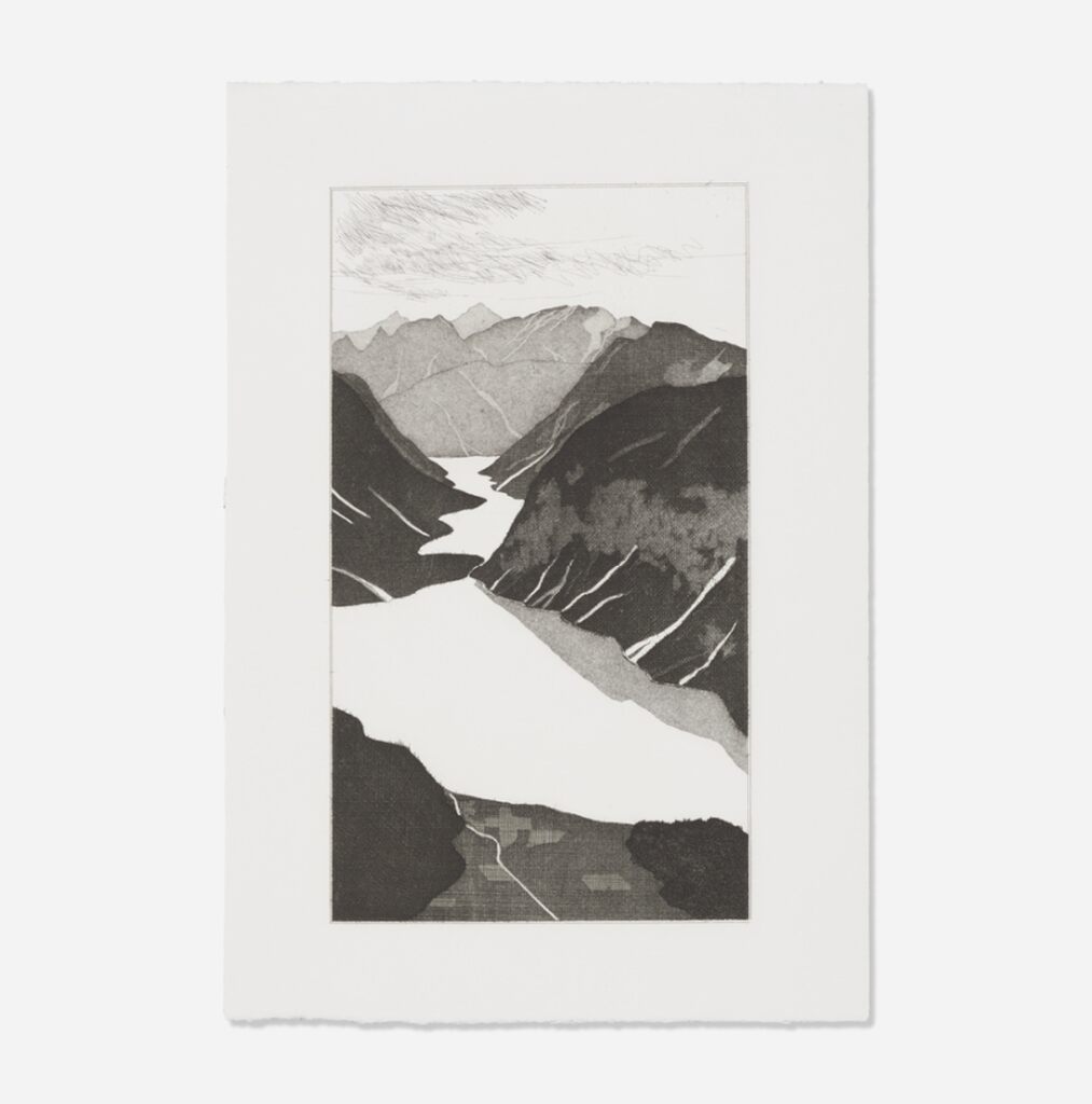 The Lake from llustrations for Six Fairy Tales from the Brothers Grimm, image 1
