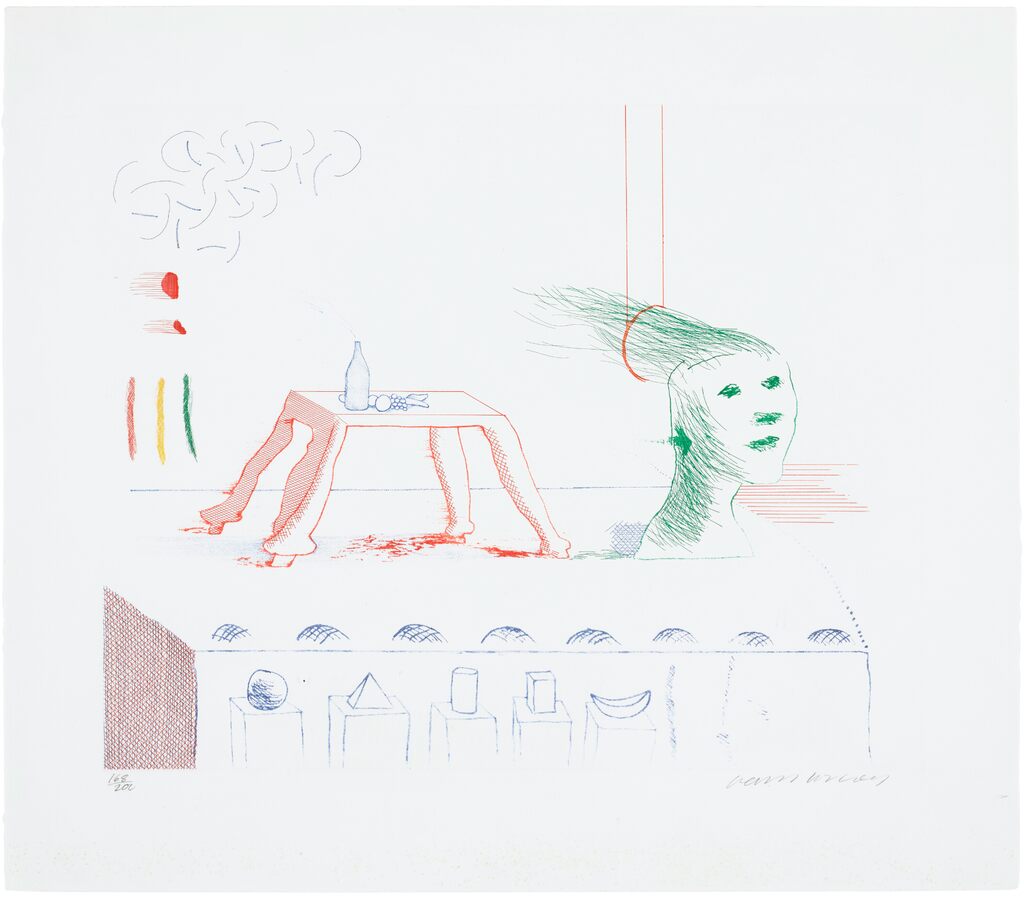 A Moving Still Life, From Blue Guitar, image 1