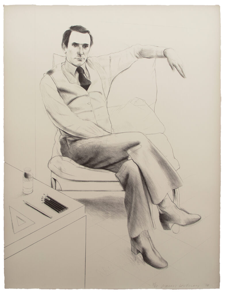 David Hockney, Nicholas Wilder, 1976
