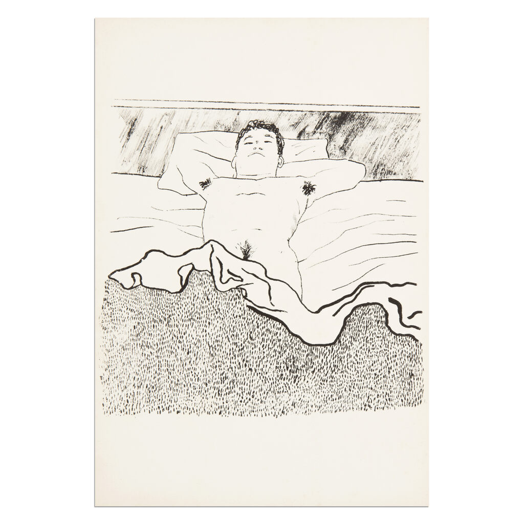 David Hockney, Untitled (from Geh durch den Spiegel), 1966