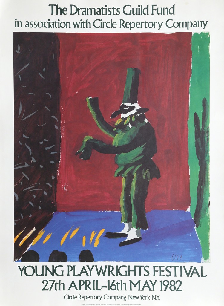 David Hockney, Young Playwrights Festival, 1982