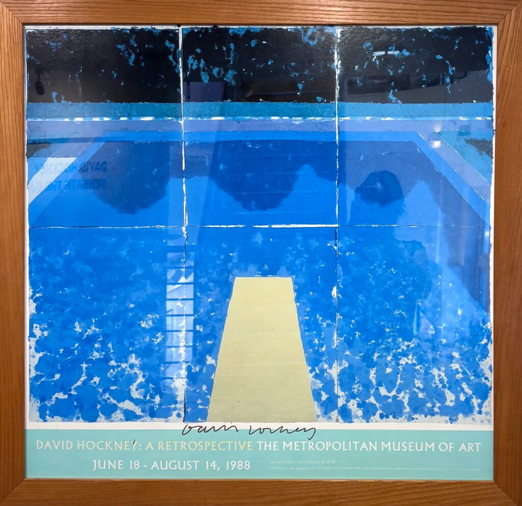 David Hockney, Paper Pools Signed, Metropolitan Museum of Art, 1988