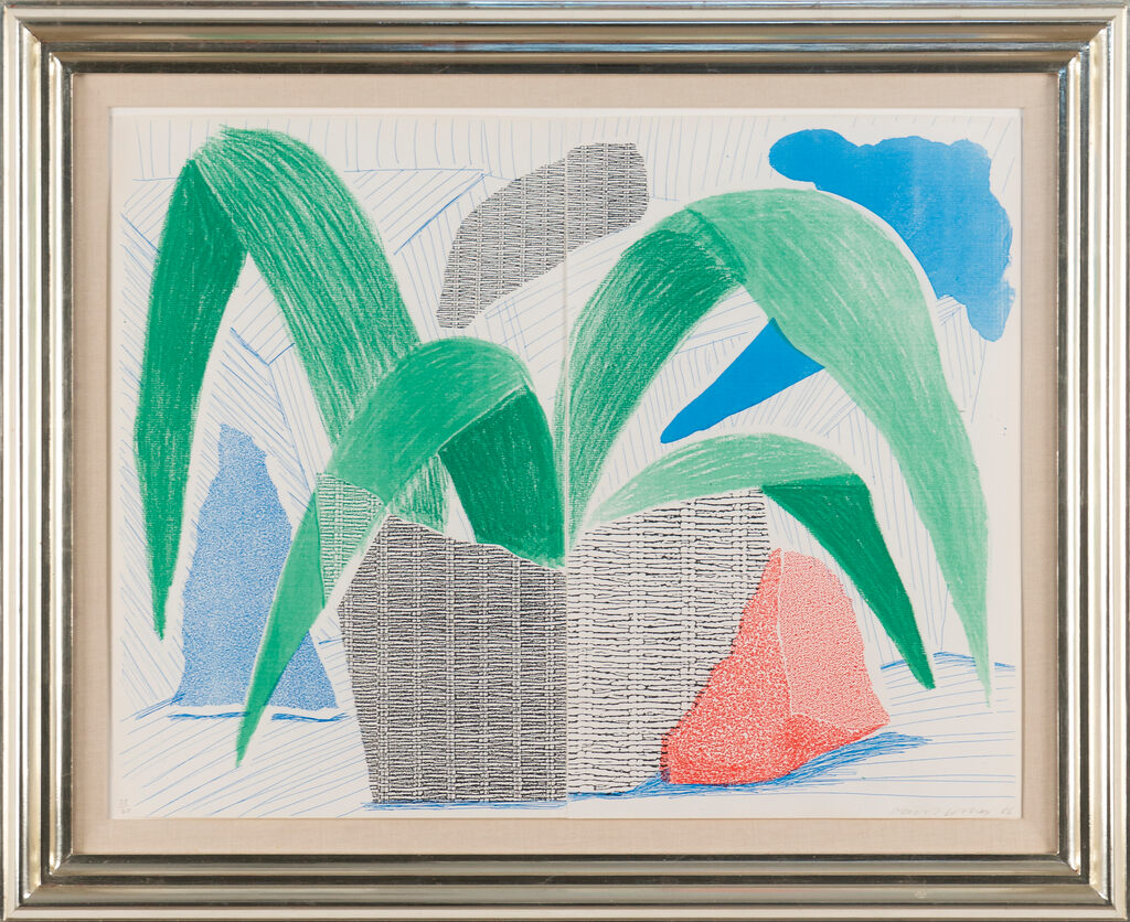 Green Gray And Blue Plant, image 1