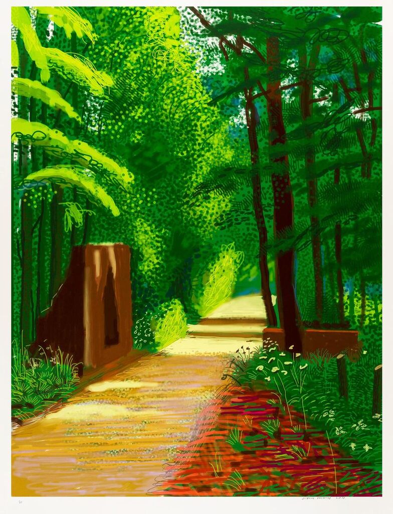 David Hockney, The Arrival Of Spring In Woldgate, East Yorkshire In 2011 (twenty eleven) - 2 June, 2011