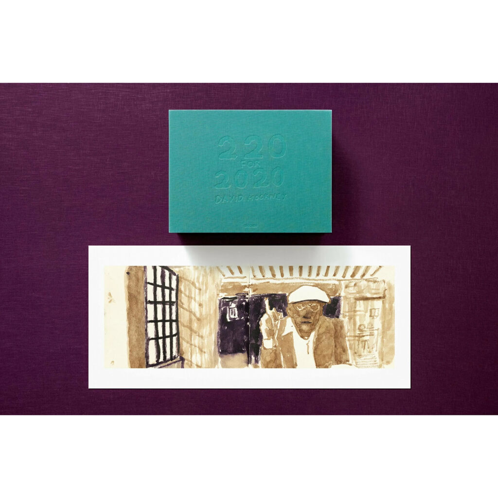 David Hockney, Self-Portrait in My Living Room, Art Edition No. 101–200, 2020