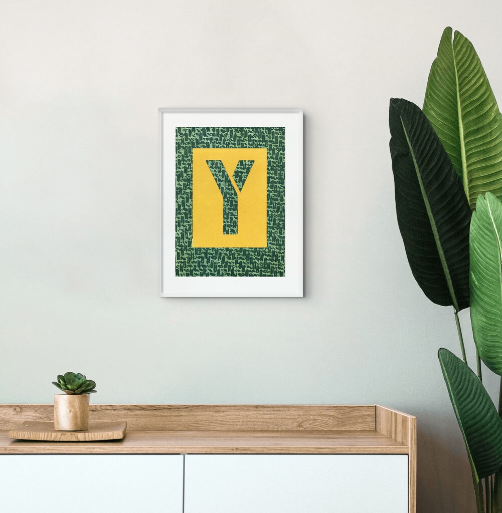David Hockney, 'Y', from Hockney's Alphabet, 1991