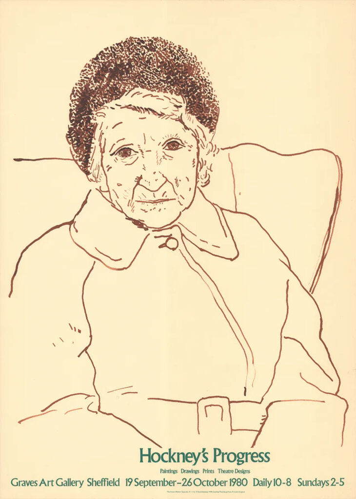 Hockney's Progress, Artist's Mother, image 1