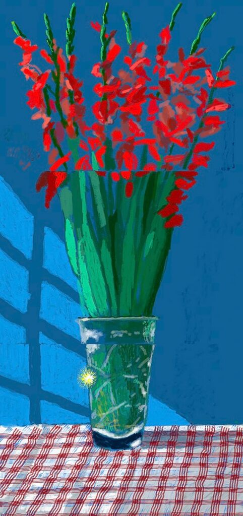 27 July, Some Gladioli, image 1