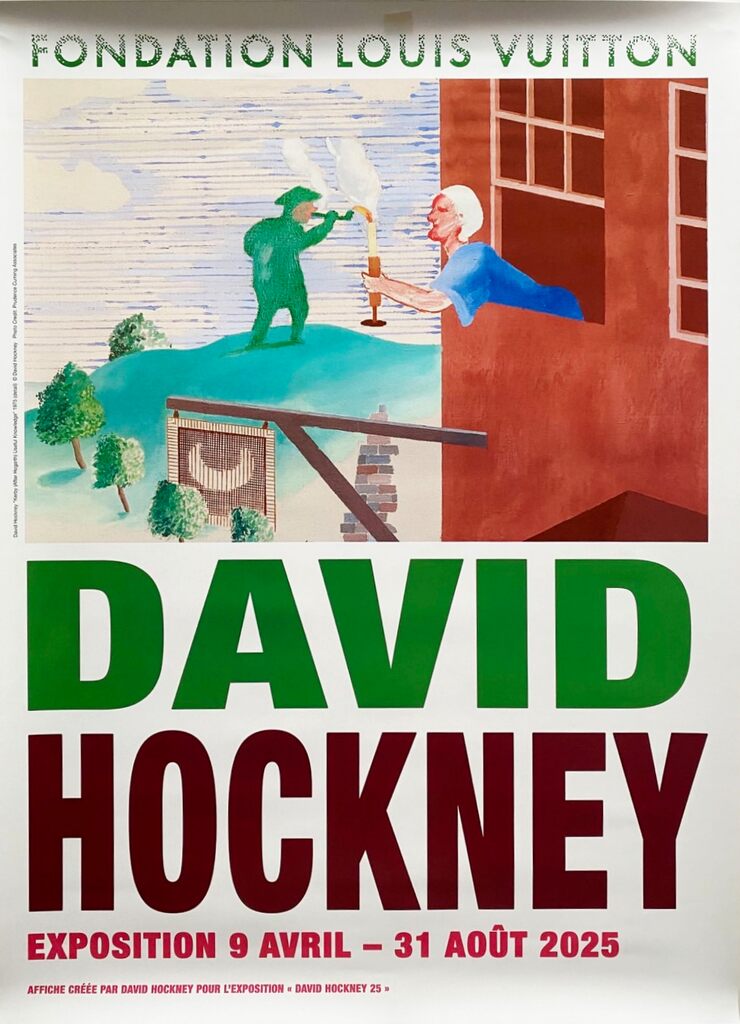 David Hockney, Kerby (After Hogarth) Useful Knowledge, 2025