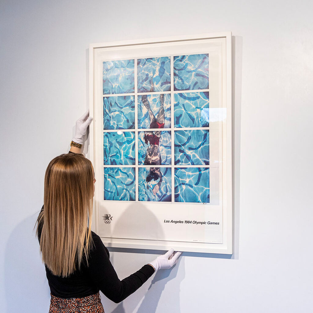 1984 LA Olympics Poster, image 1