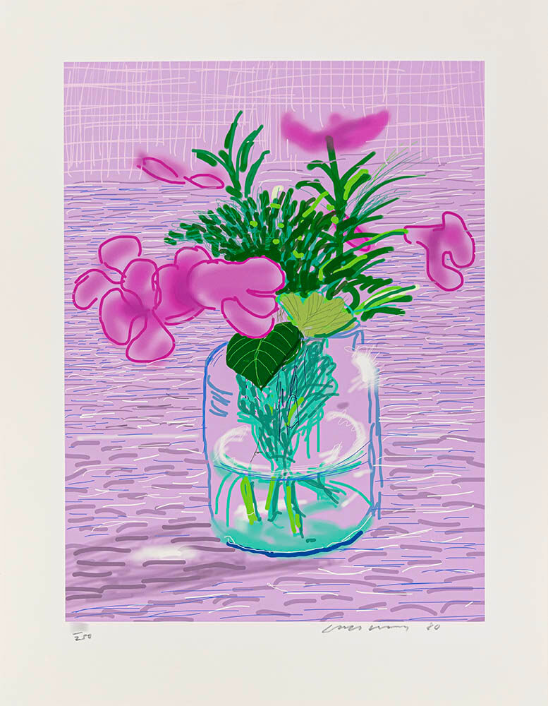 David Hockney, A Bigger Book, Art Edition A No. 1–250 ‘Untitled, 329’, 2010