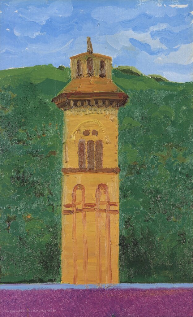 David Hockney, Tower, Saltaire, 2001