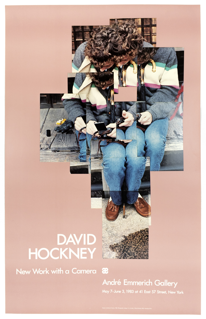 David Hockney, Andre Emmerich Gallery 1983 (Gregory loading his Camera 1983), 1983