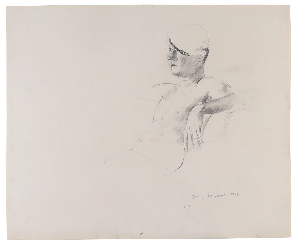 David Hockney, John, Hollywood, 1969