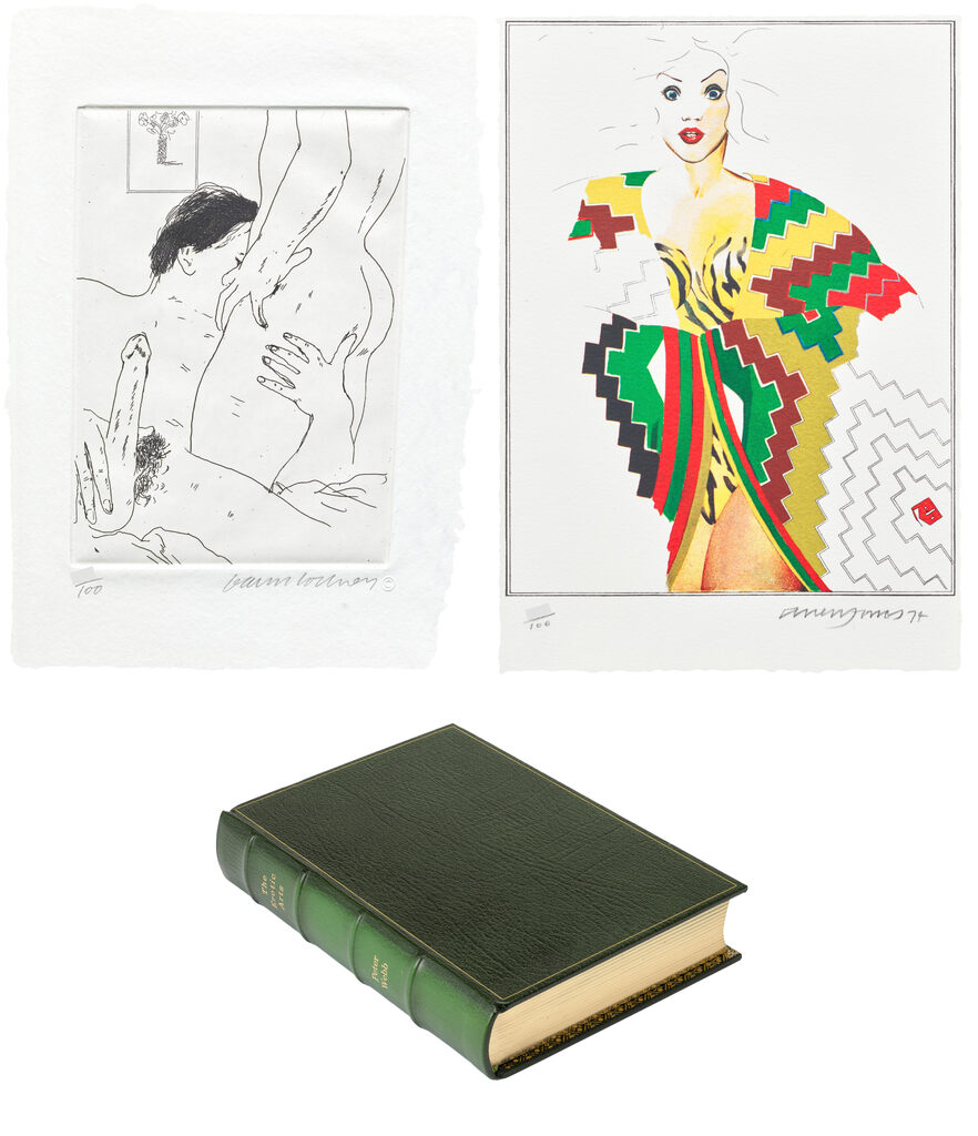 David Hockney, Allen Jones and David Hockney The Erotic Arts Collectors Edition, 1975