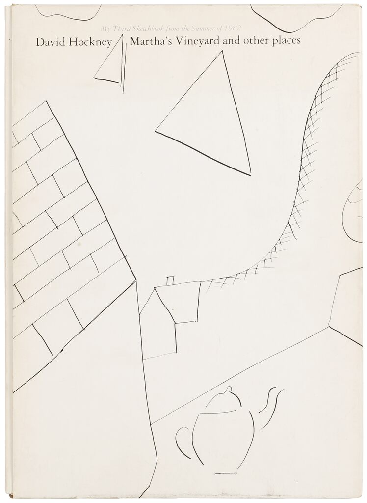 David Hockney, Martha’s Vineyard and other places (My Third Sketchbook from the Summer of 1982), 1985